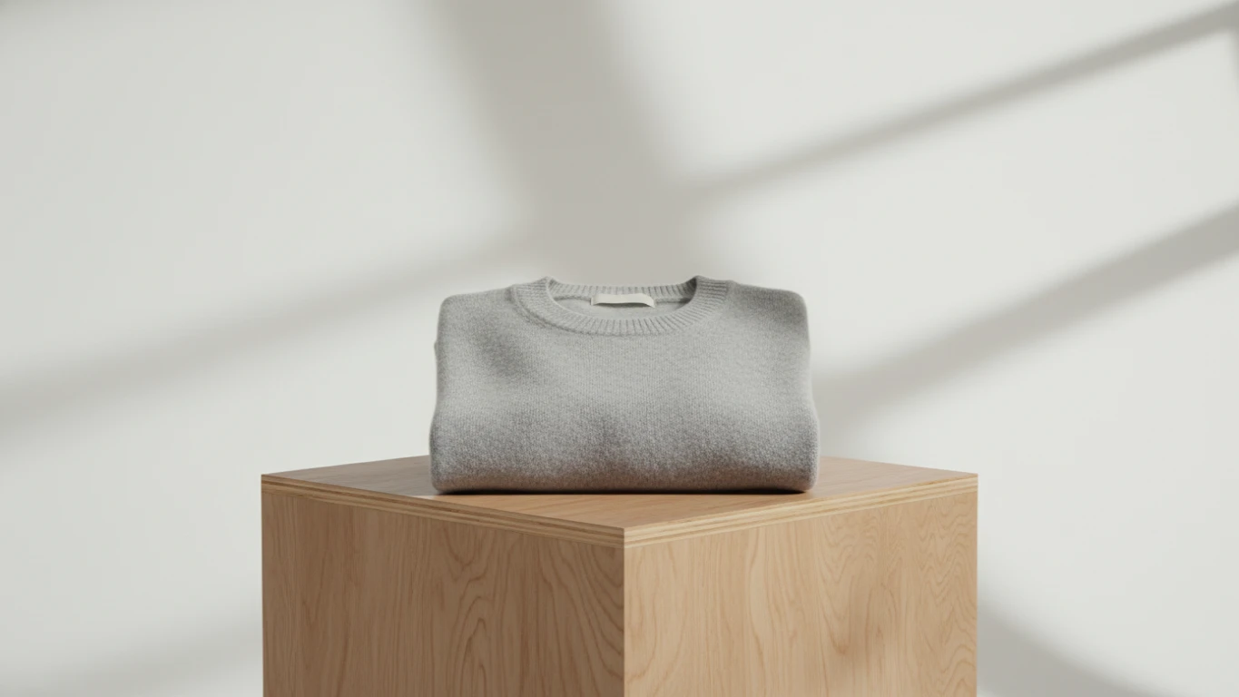 100% Cashmere Crewneck Sweater