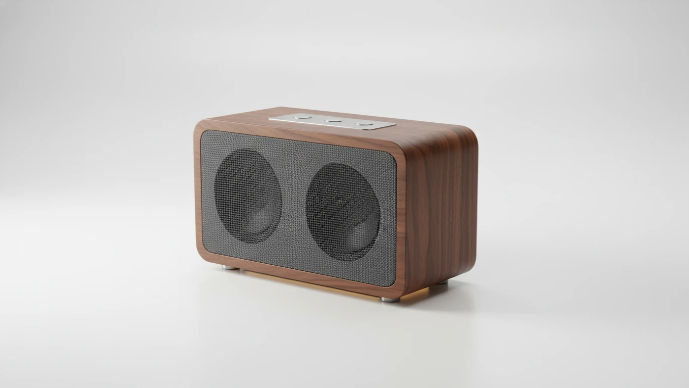 Acoustic Bluetooth Wood Speaker