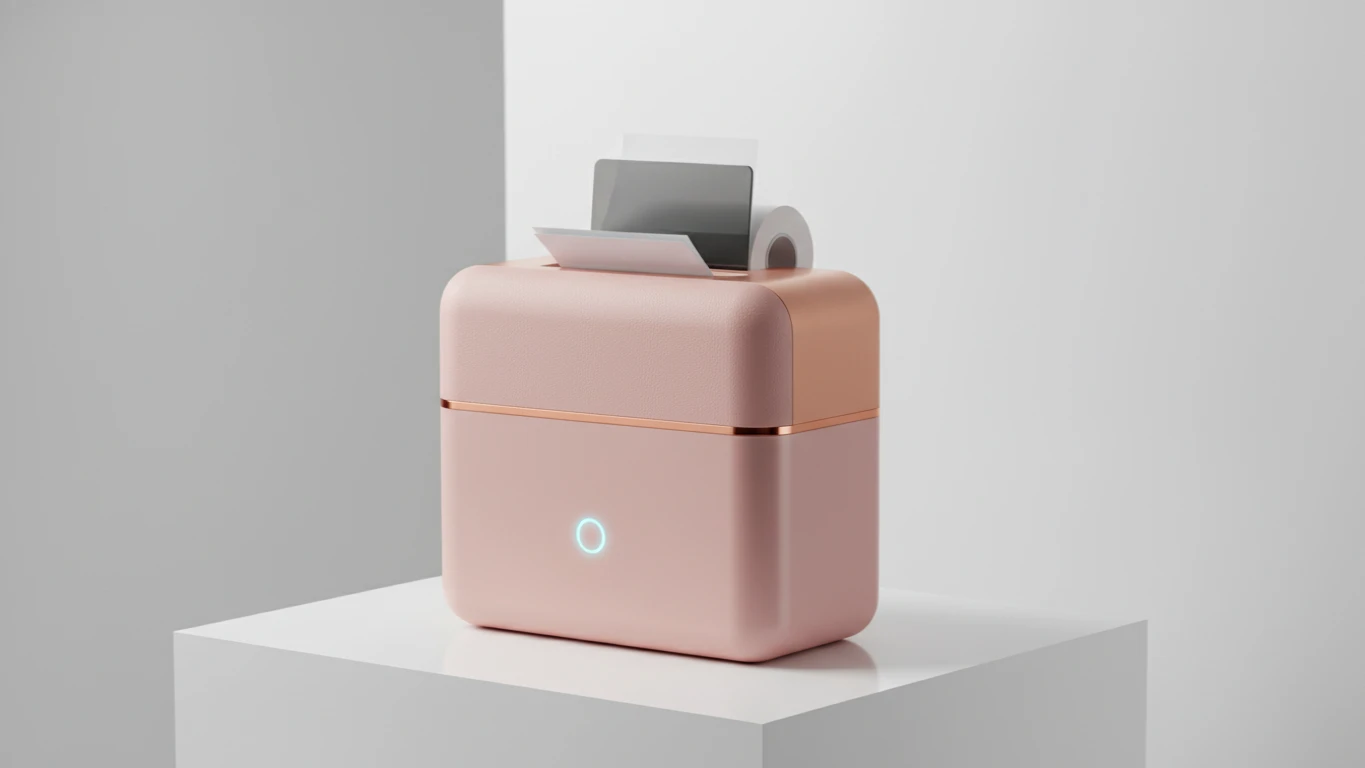 Aesthetic Bluetooth Photo Printer