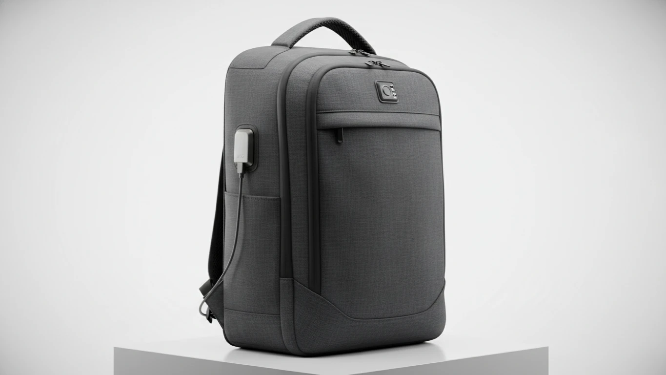 Anti-Theft Travel Backpack with USB Port