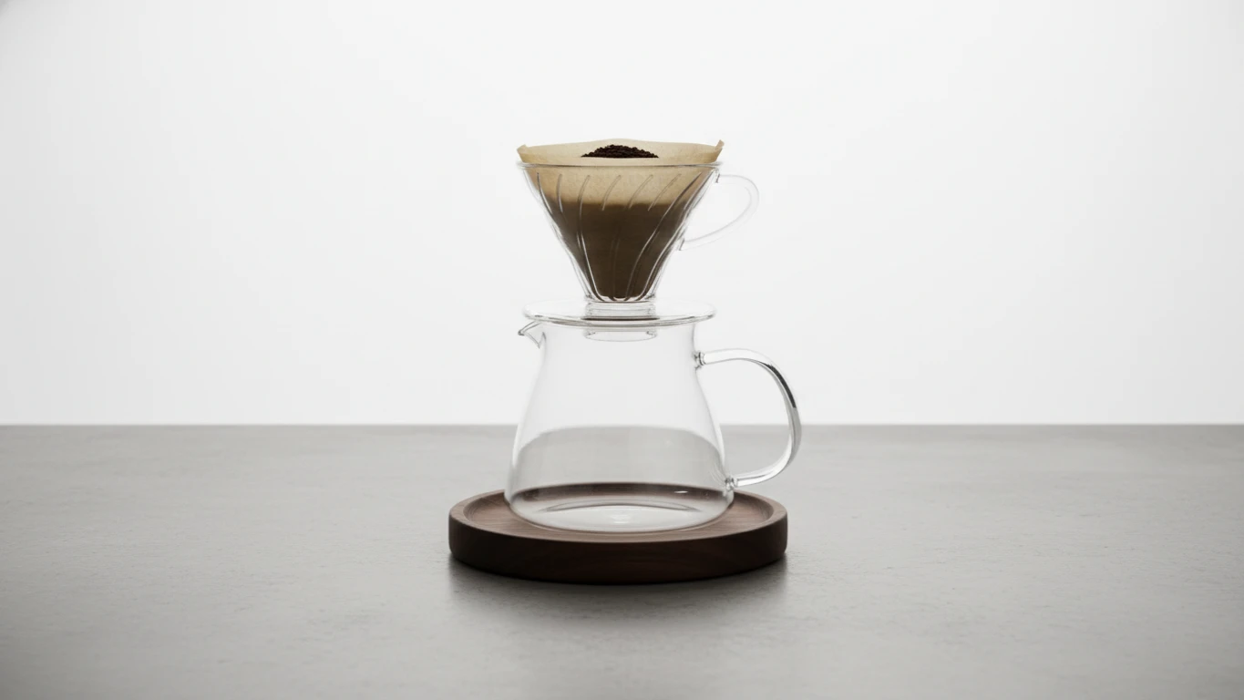 Artisanal Glass Pour-Over Coffee Set