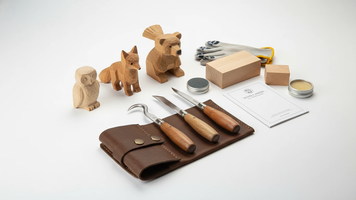 Beginner Wood Carving and Whittling Kit