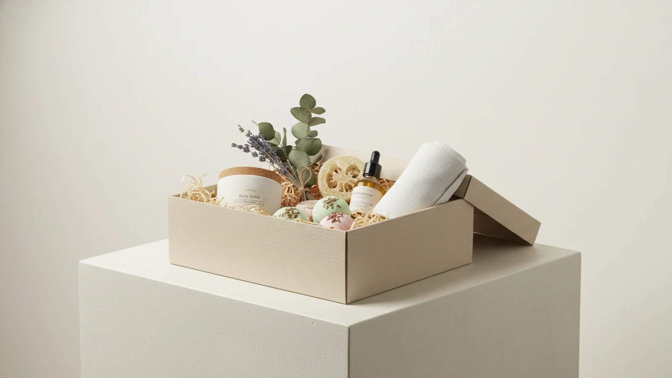 Curated Botanical Spa Gift Box