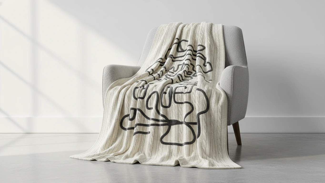 Customized Message Throw Blanket