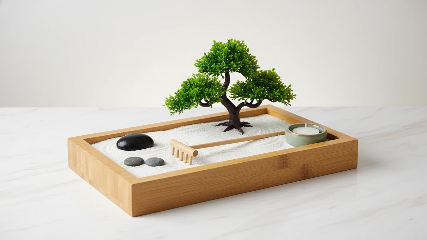 Desktop Zen Sand Garden Kit