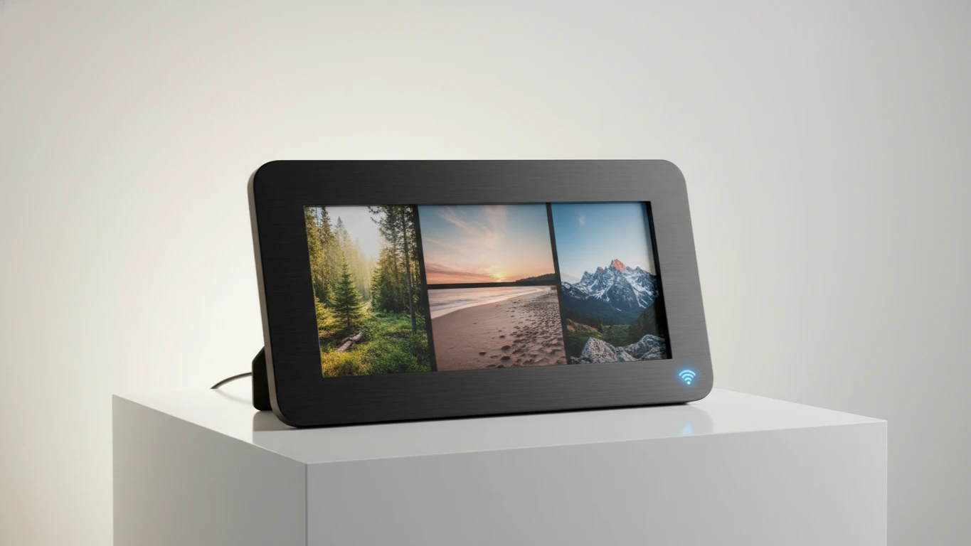 Digital Picture Frame with Wi-Fi