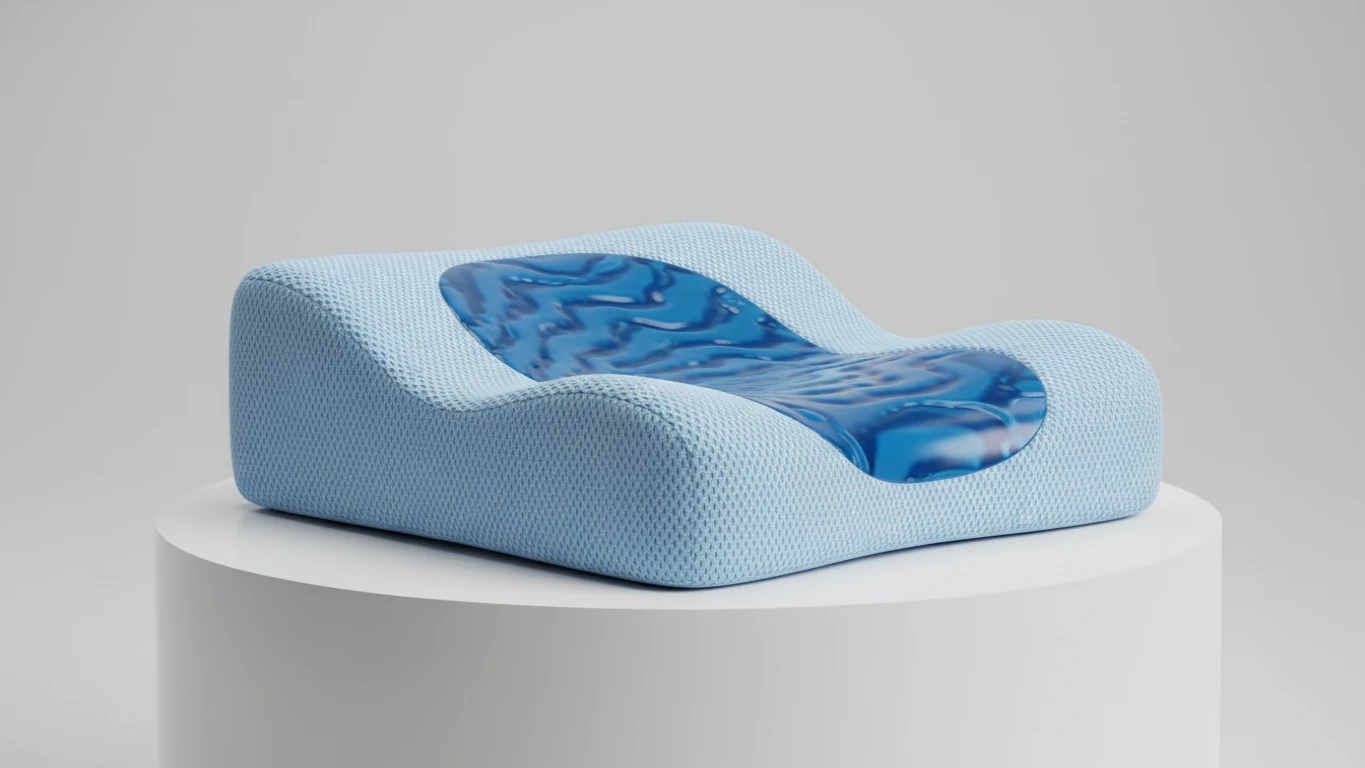 Ergonomic Cooling Gel Seat Cushion