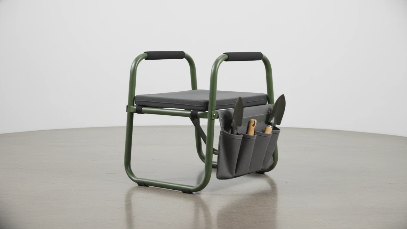 Ergonomic Gardening Seat and Kneeler