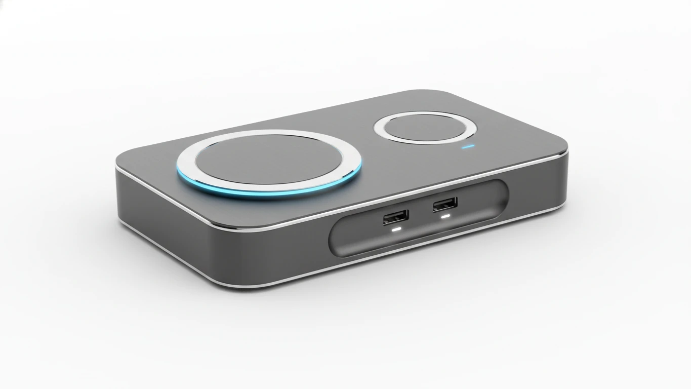 Fast-Charging Magnetic Multi-Device Hub