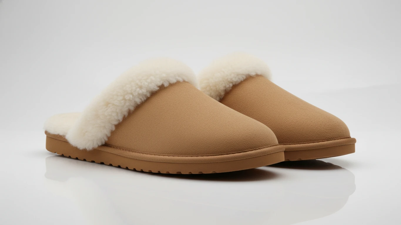 Genuine Sheepskin Lining Slippers