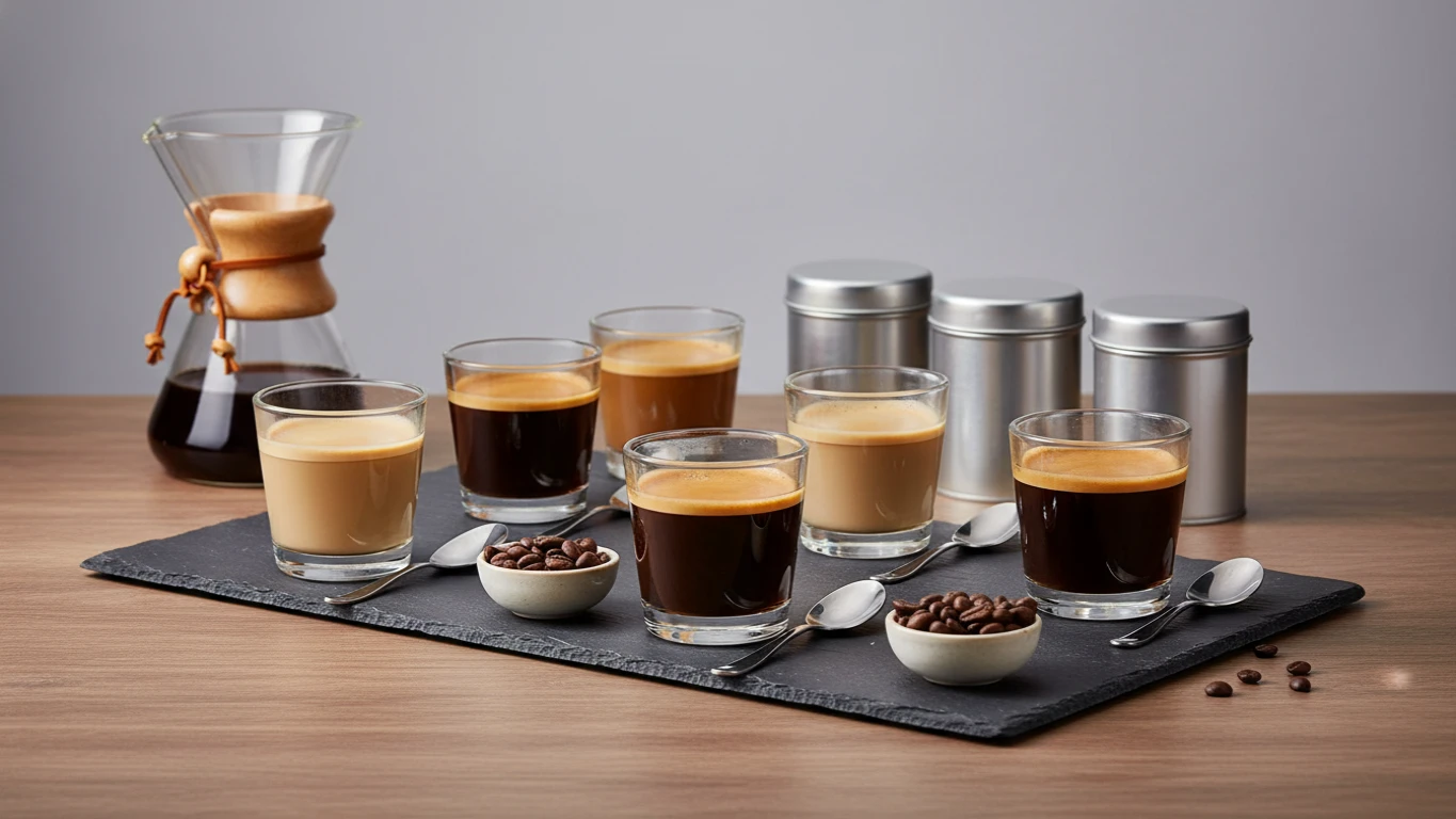 Gourmet Coffee Tasting Set