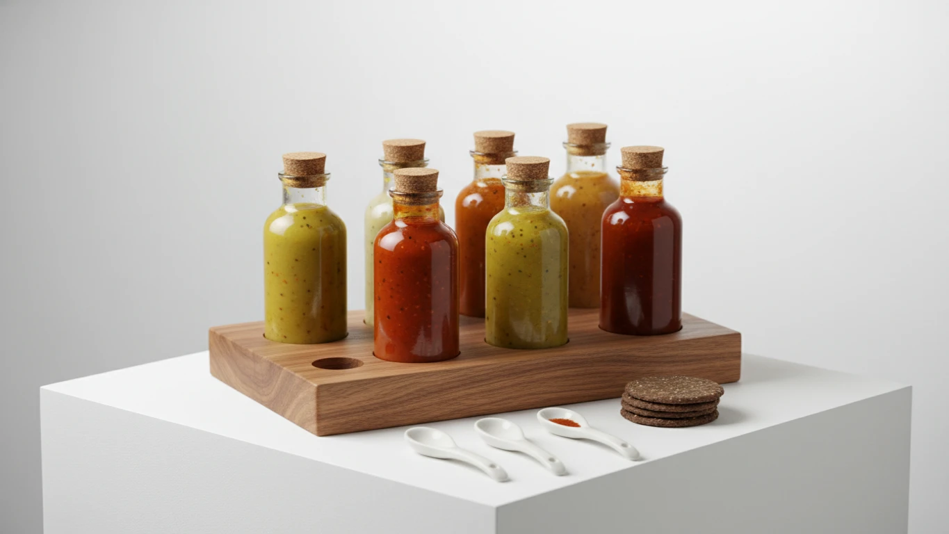 Gourmet Hot Sauce Sampling Kit