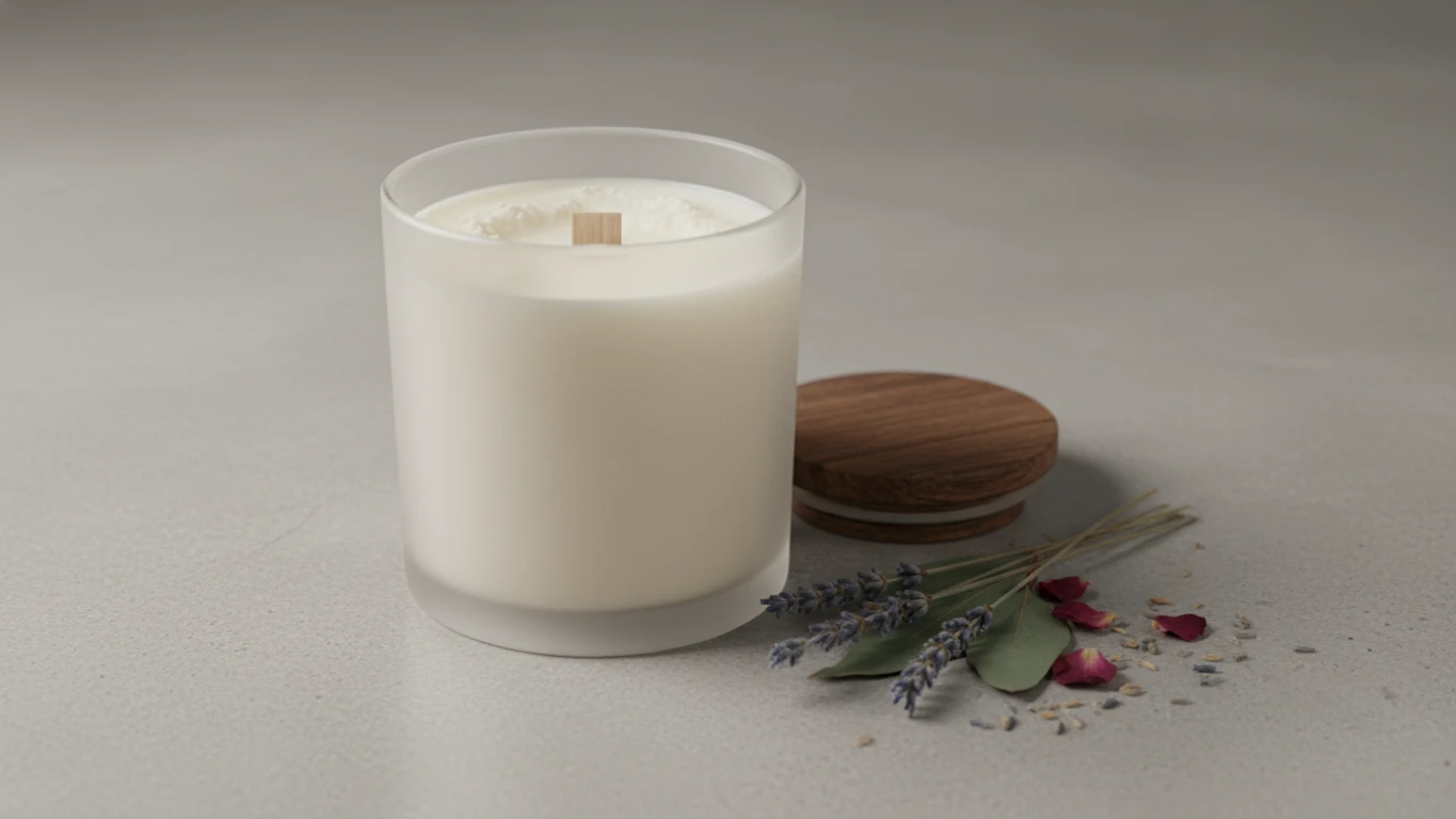 Hand-Poured Soy Aromatherapy Candle