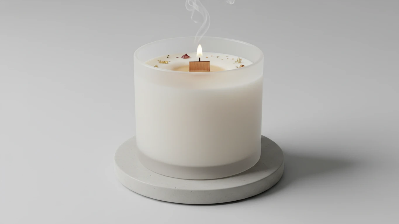 Hand-Poured Soy Wood-Wick Candle