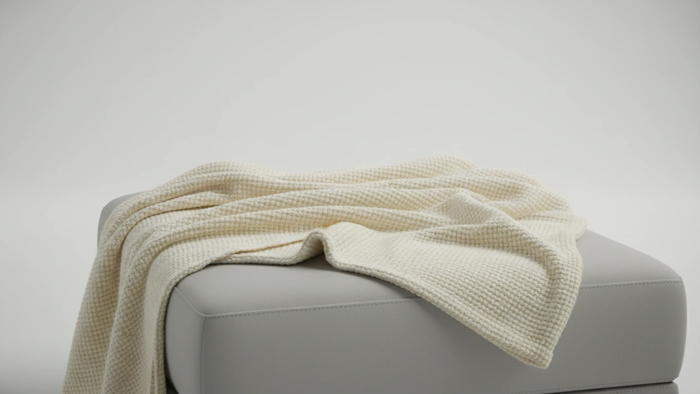 High-Thread Count Cotton Throw Blanket