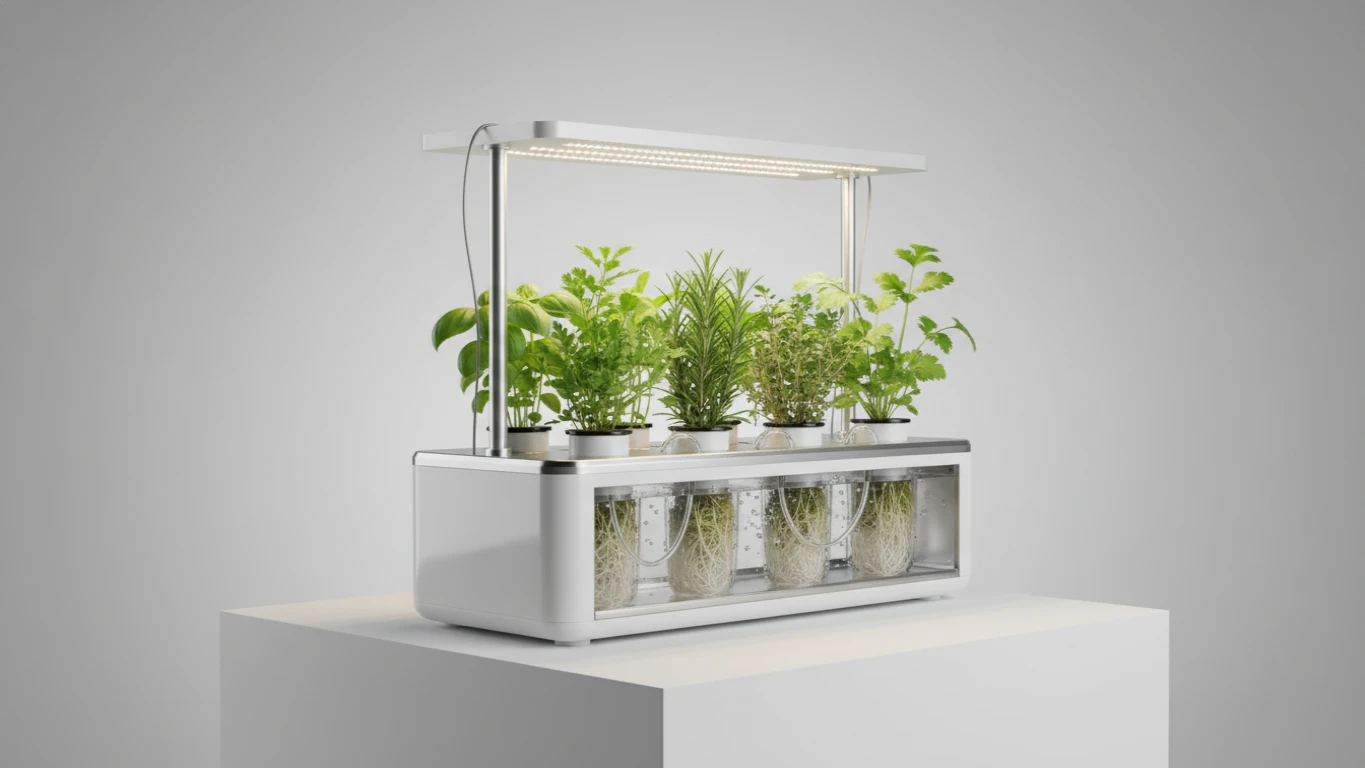Hydroponic Indoor Herb Garden