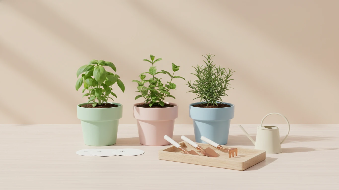Indoor Herb Garden Kit