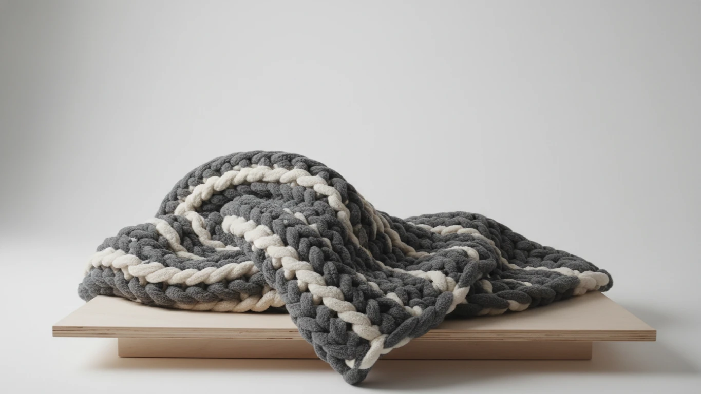 Knitted Weighted Blanket
