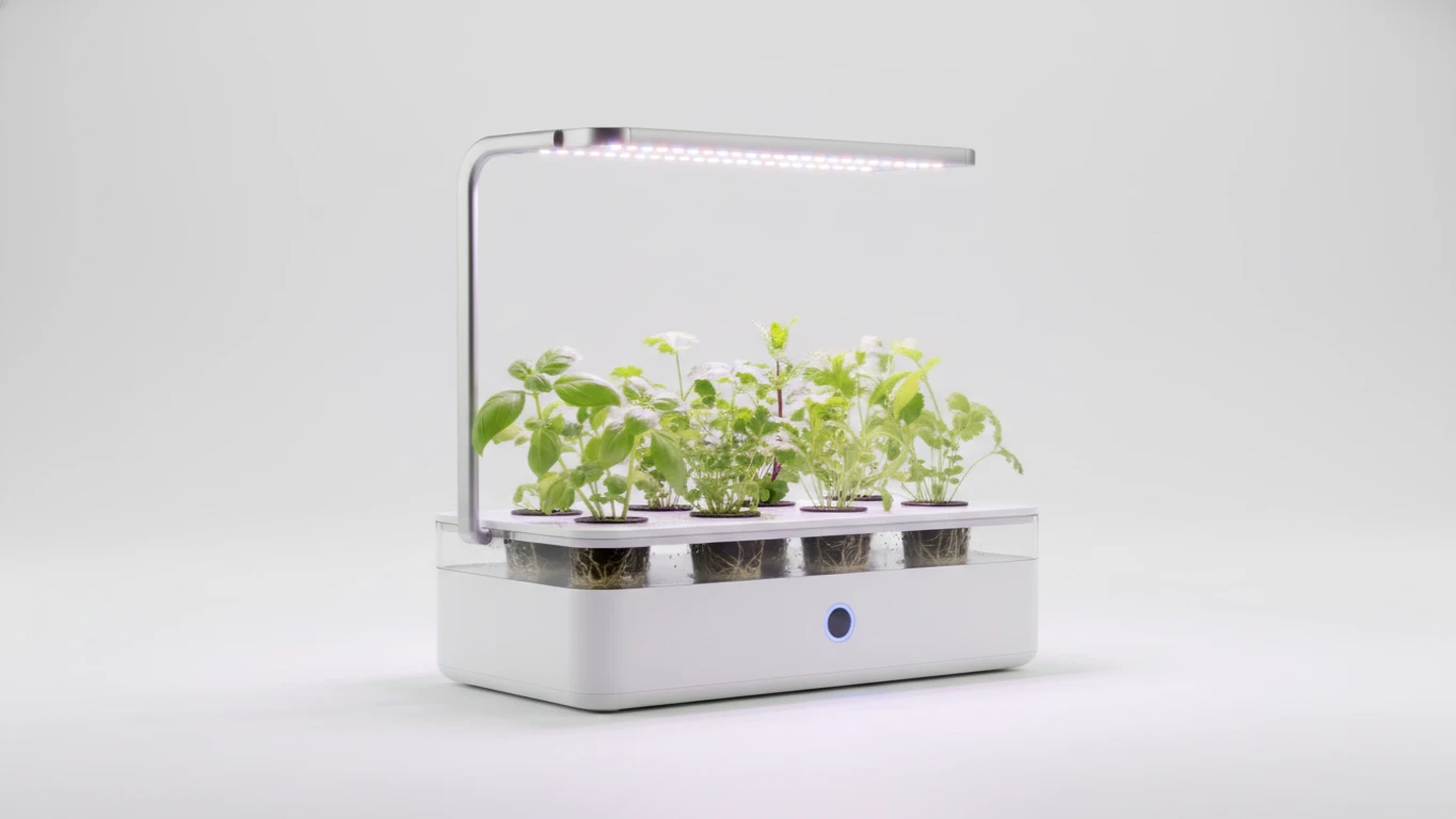 LED Hydroponic Indoor Herb Garden
