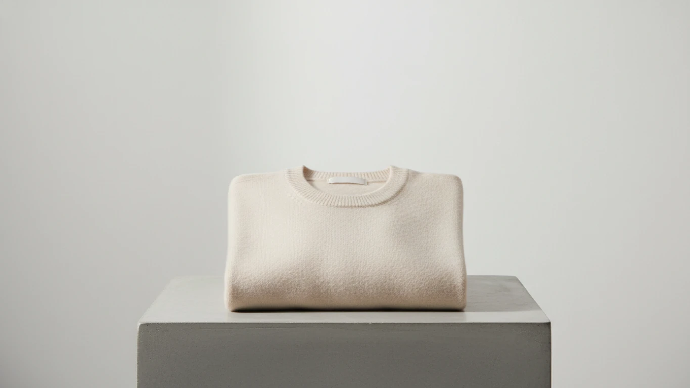 Luxurious Pure Cashmere Crewneck Sweater