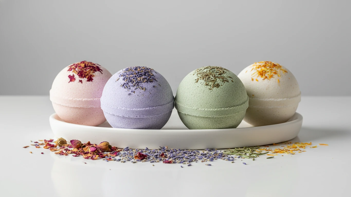 Luxury Botanical Bath Bomb Set