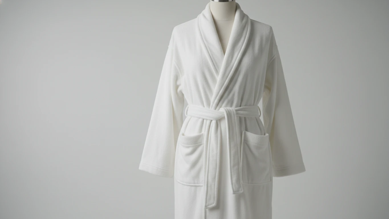 Luxury Cotton Robe with Pockets