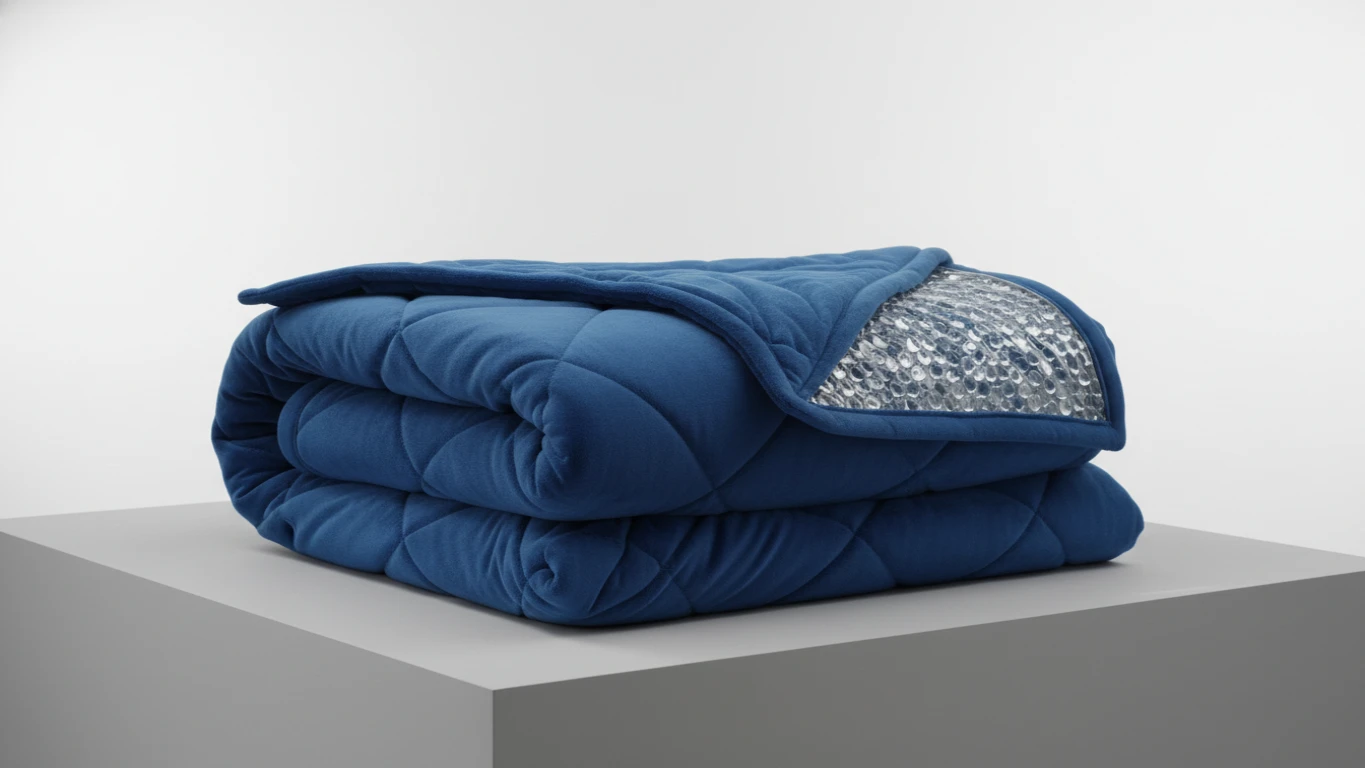 Luxury Glass-Beaded Weighted Blanket
