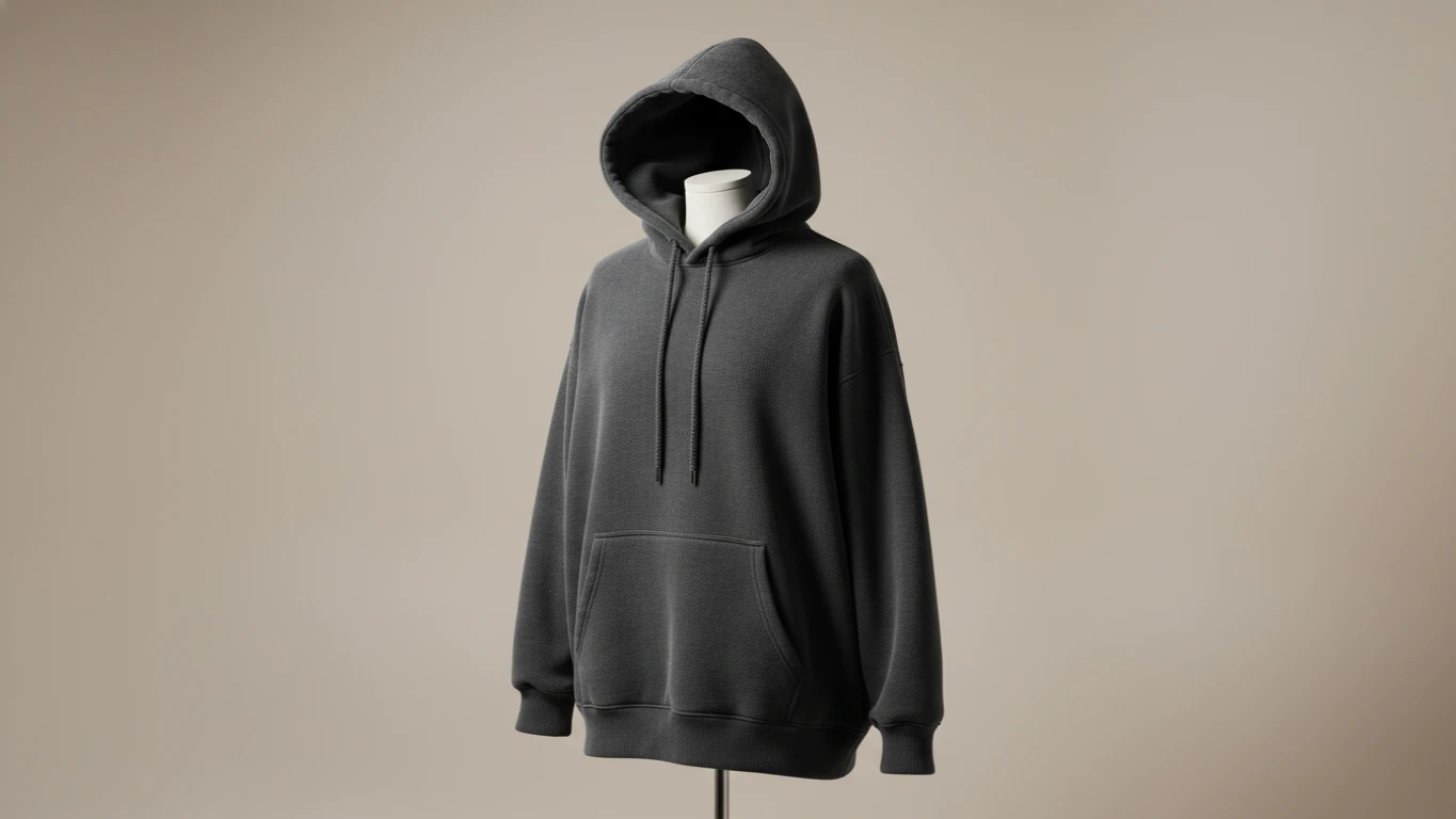Luxury Oversized Fleece Hoodie