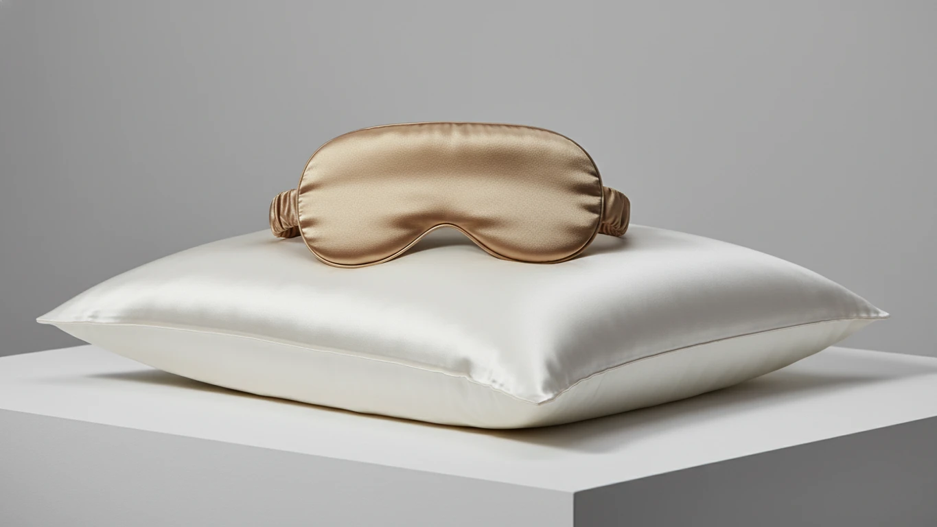 Luxury Silk Sleep Mask and Pillowcase Set