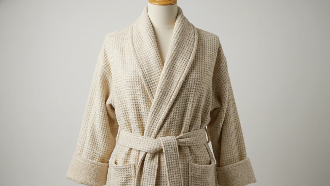 Luxury Waffle Knit Spa Robe