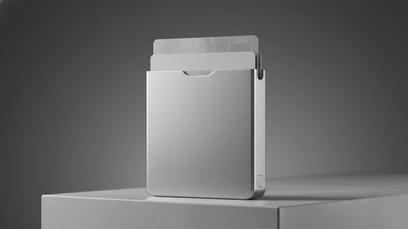 Minimalist Aluminum Card Carrier