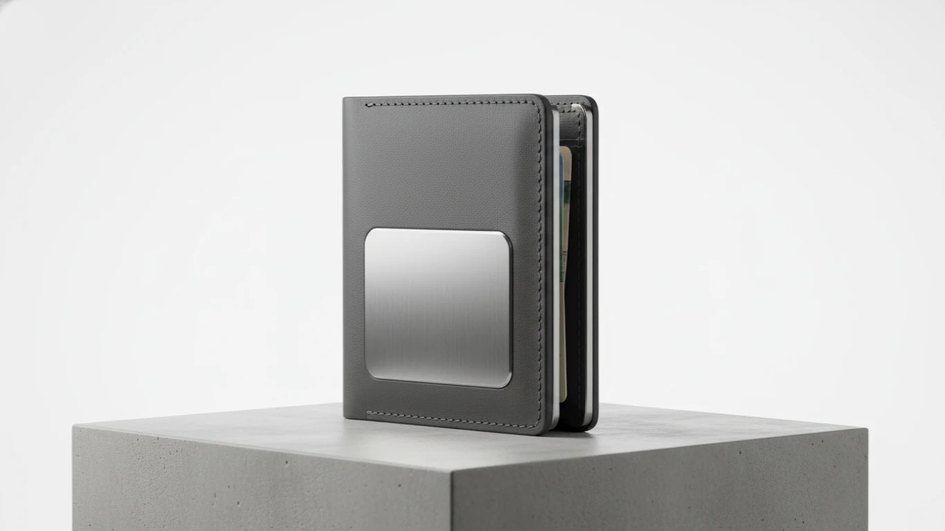 Minimalist RFID-Blocking Wallet