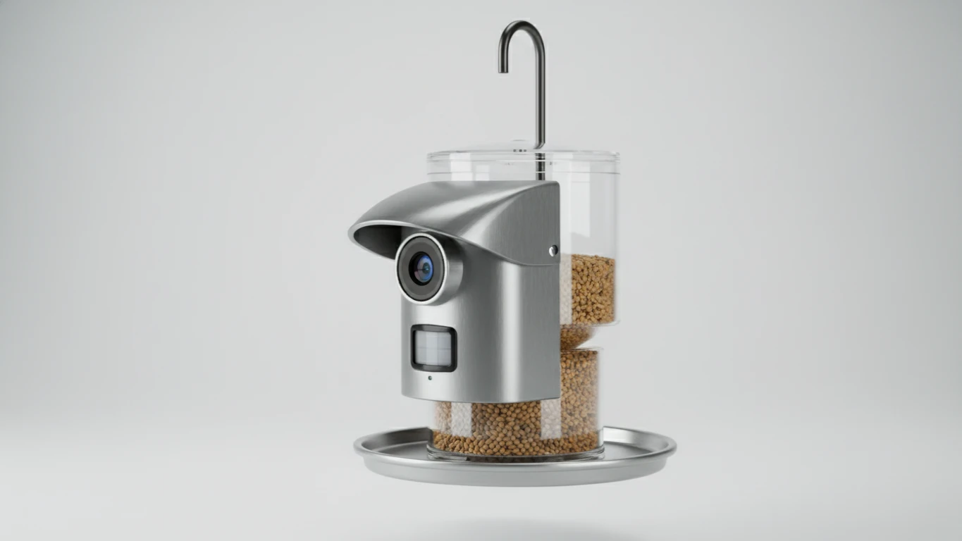 Motion-Sensing Bird Feeder Camera