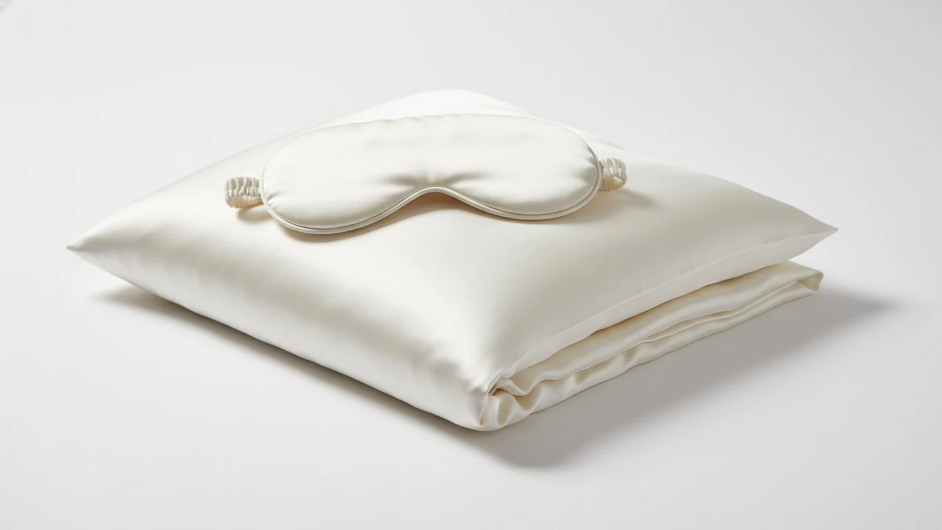 Mulberry Silk Pillowcase and Eye Mask Set