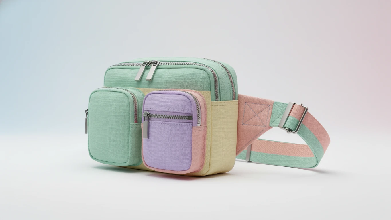 Multi-Compartment Belt Bag