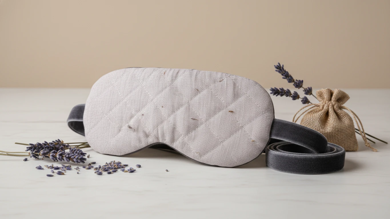Organic Lavender Weighted Eye Mask