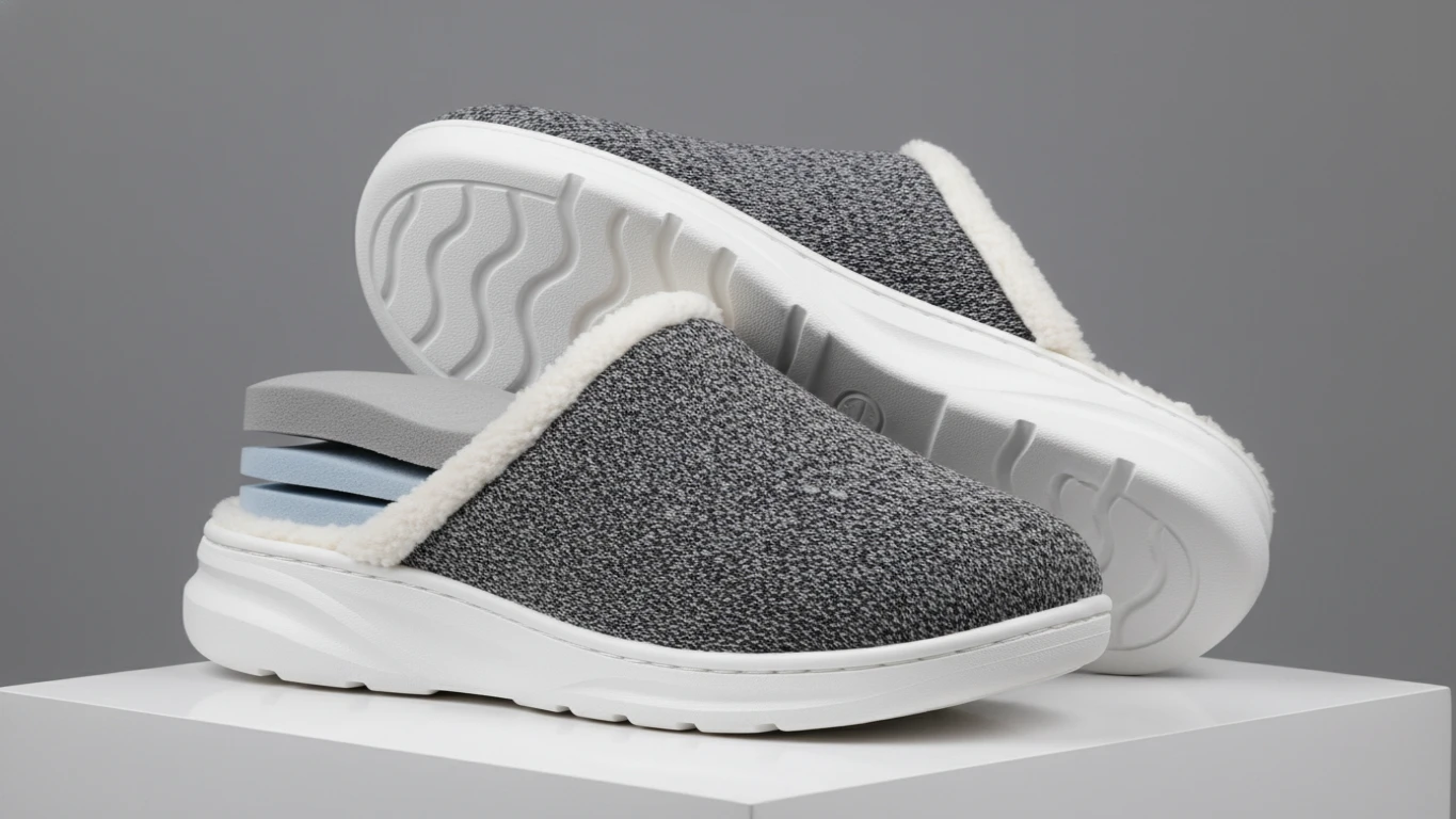 Orthopedic Memory Foam House Slippers