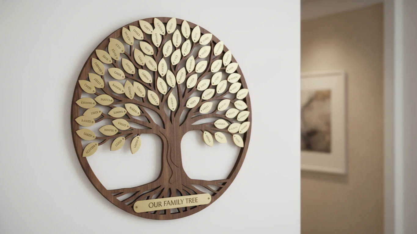 Personalized Family Tree Wall Art