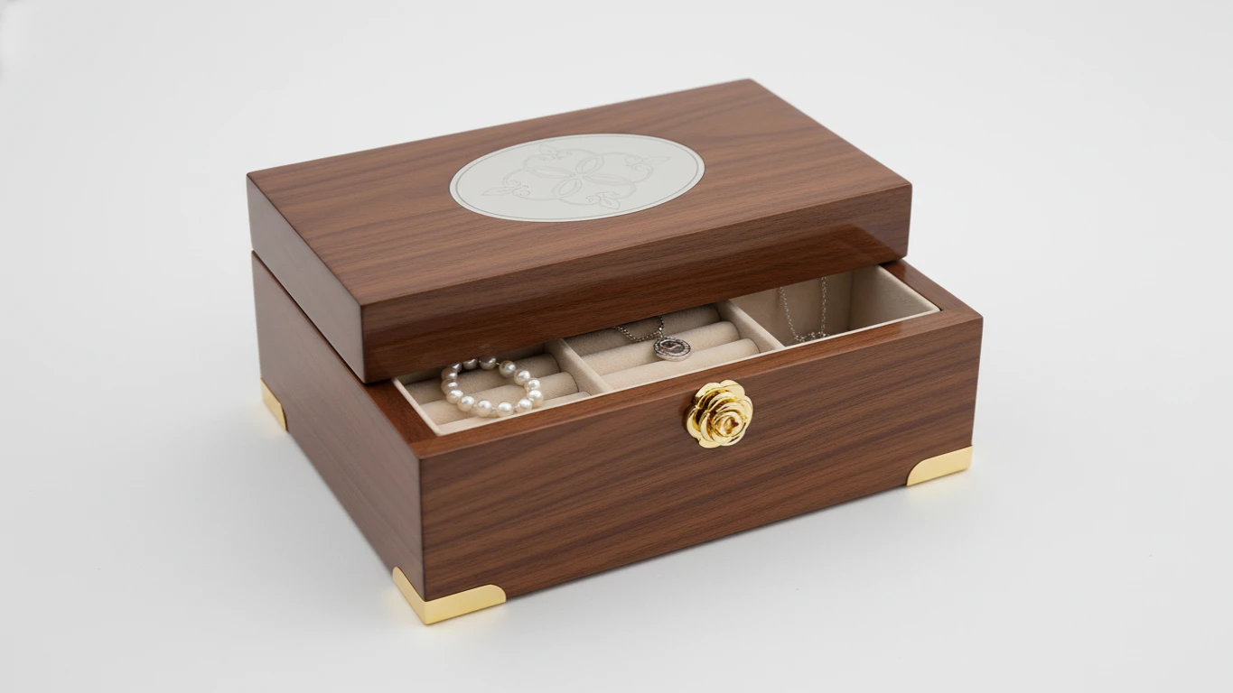Personalized Jewelry Keepsake Box