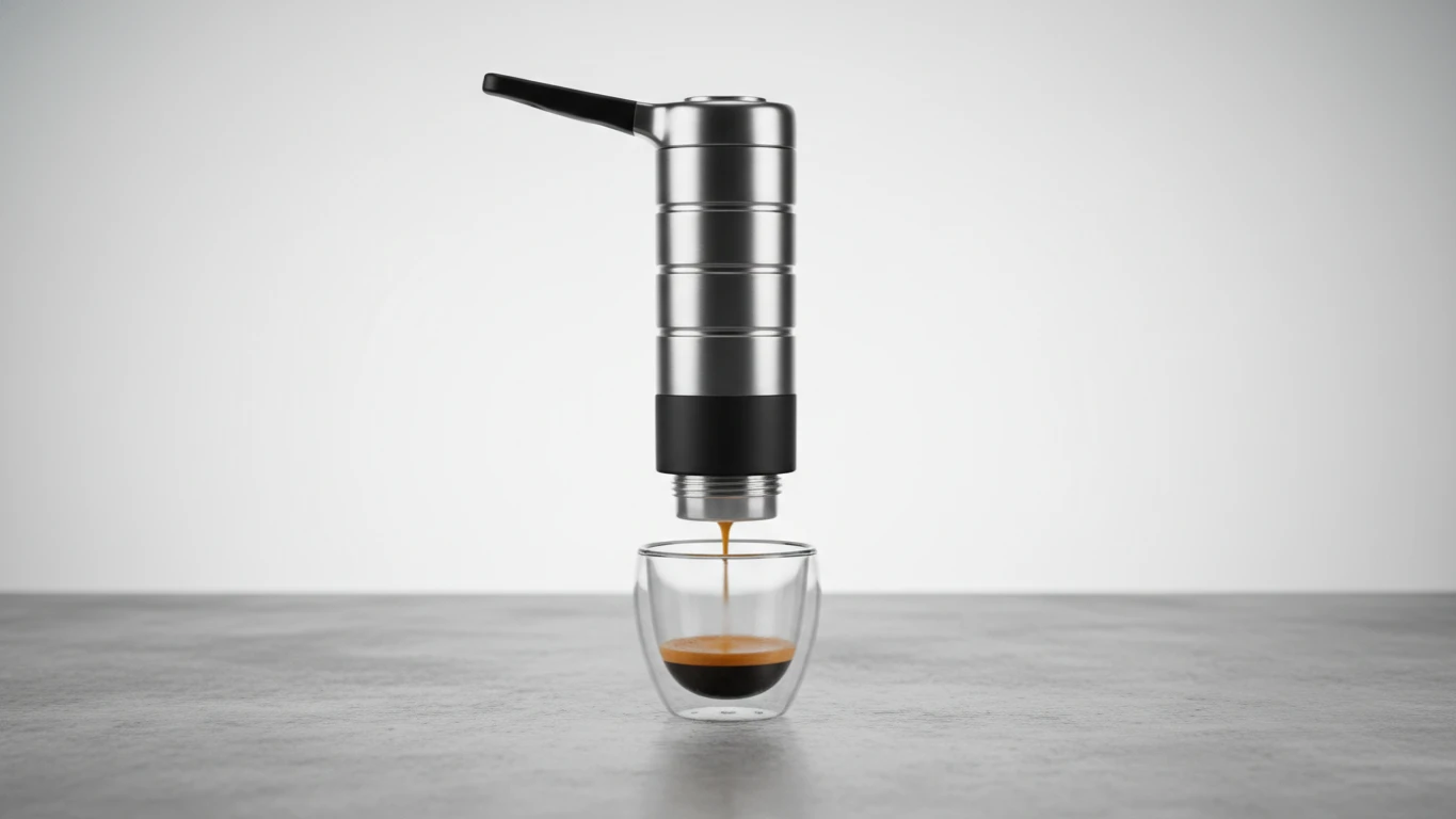 Portable Hand-Press Espresso Maker