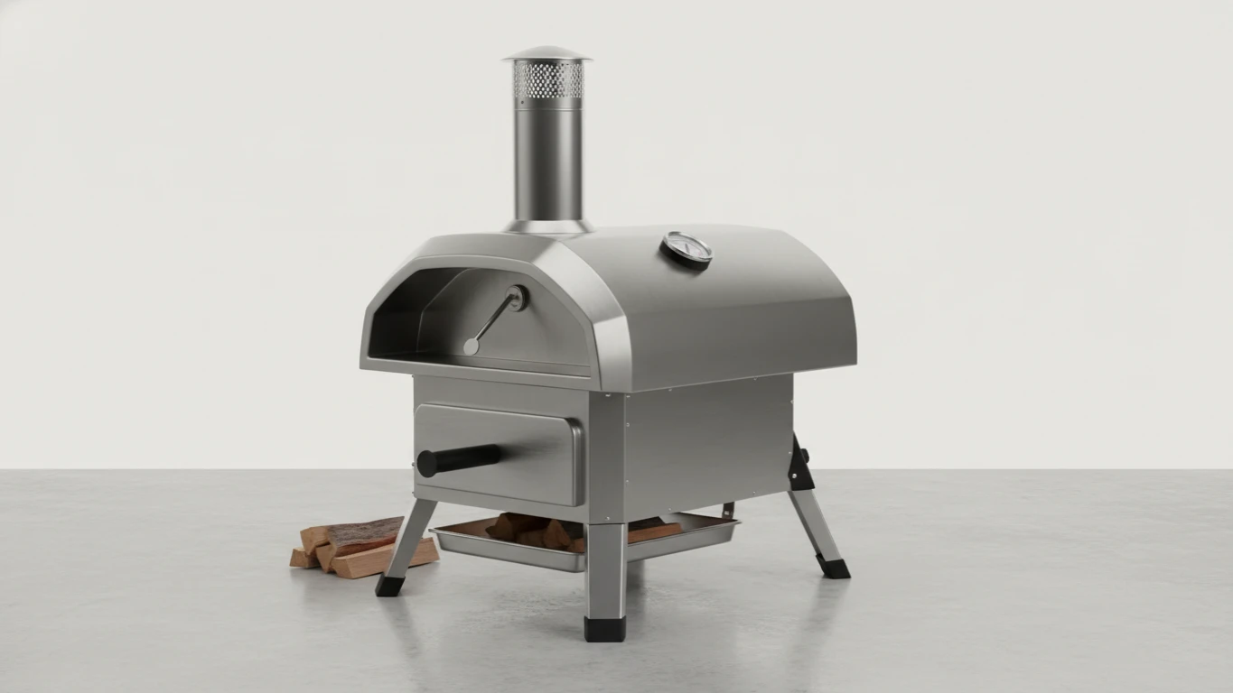 Portable Wood-Fired Outdoor Pizza Oven