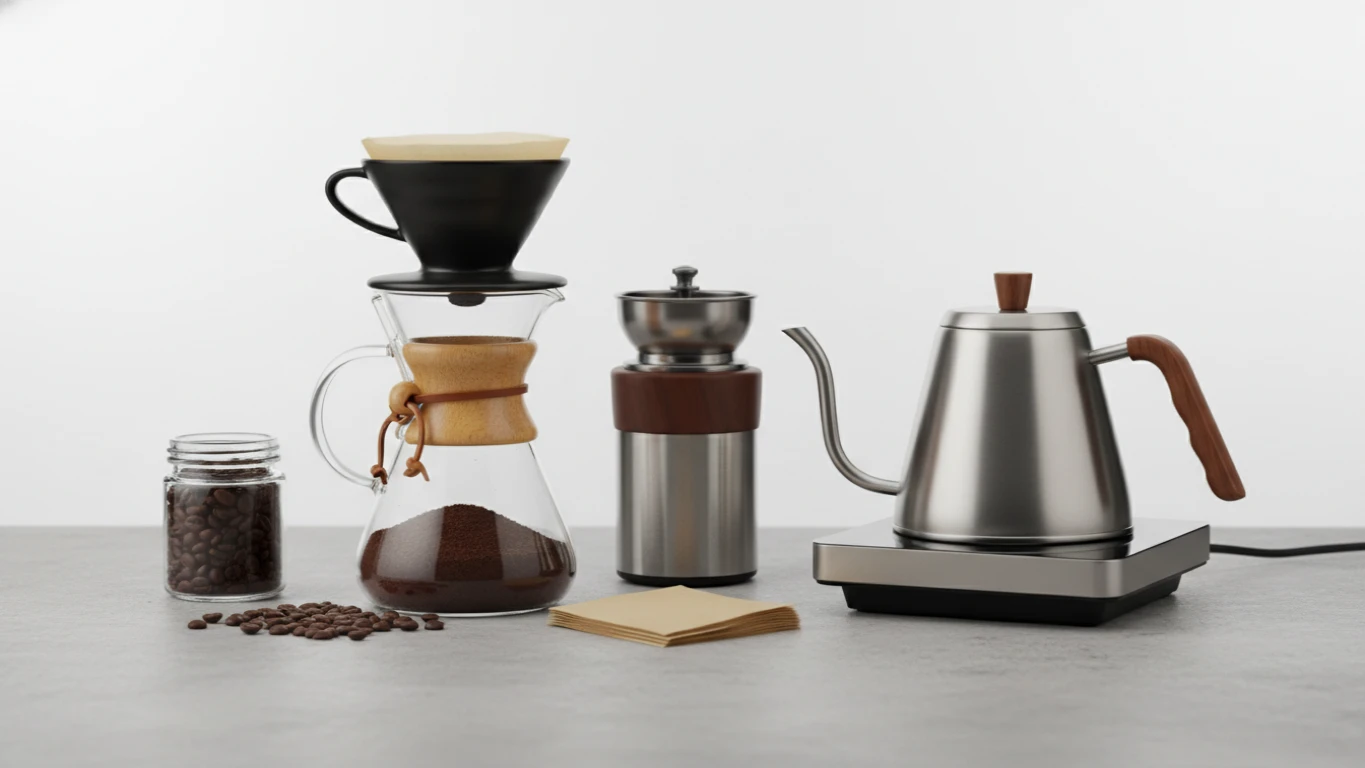 Pour-Over Coffee Starter Set