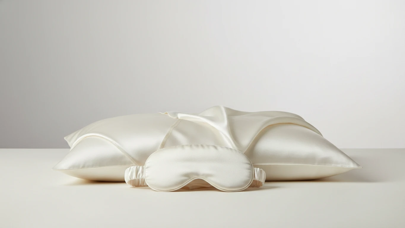 Premium Silk Sleep Mask and Pillowcase Set