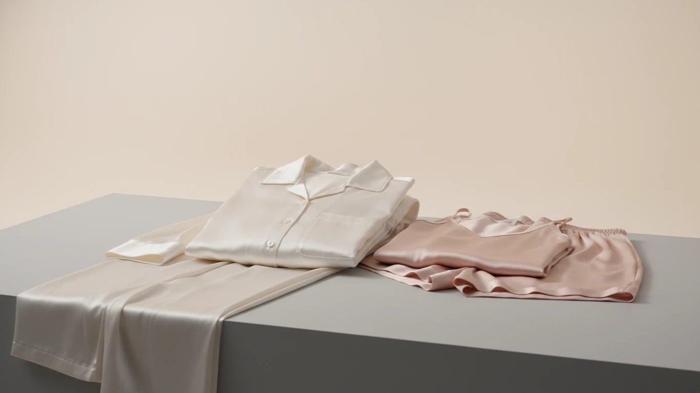 Premium Washable Silk Loungewear Set