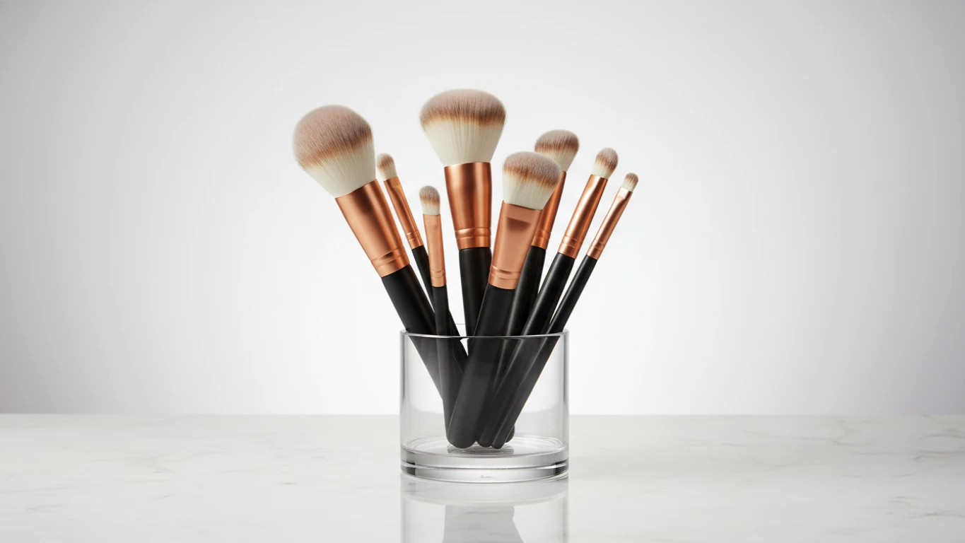 Professional Synthetic Makeup Brush Set