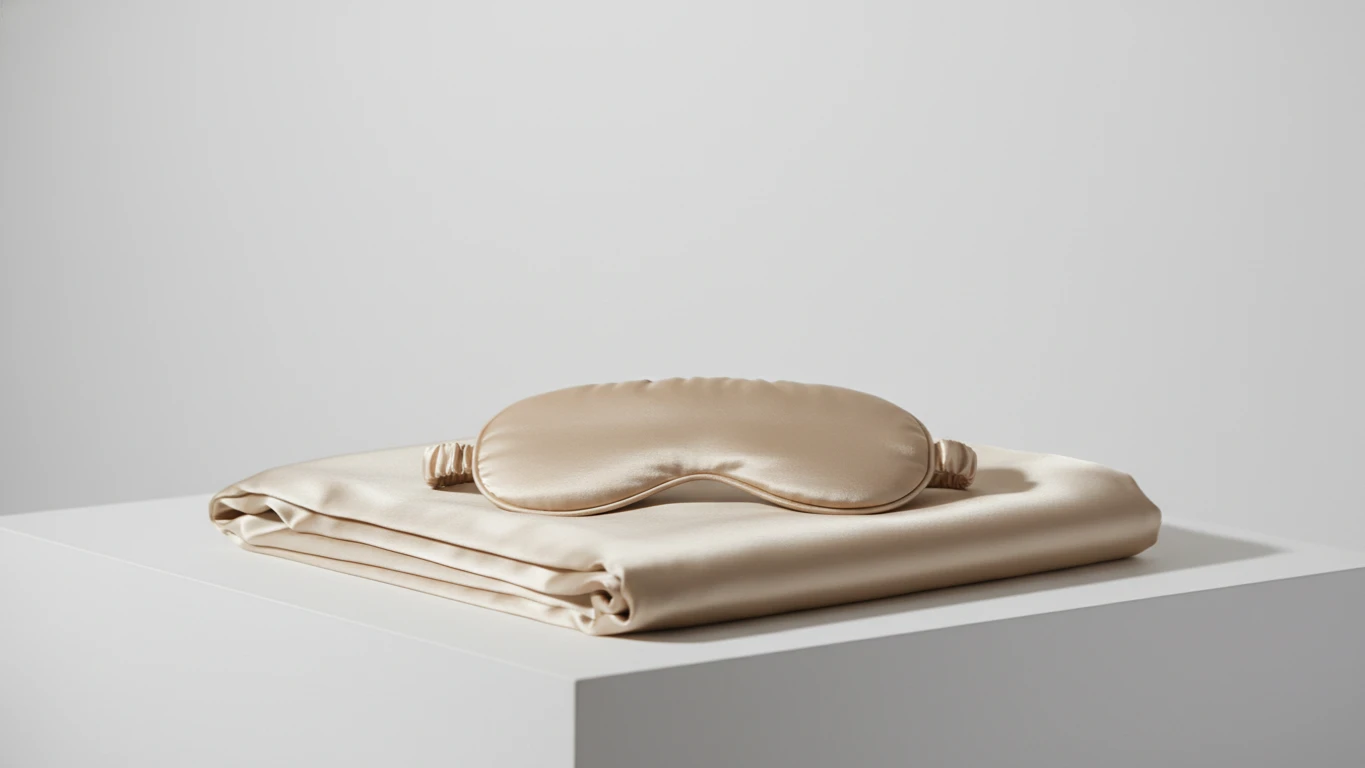 Pure Silk Pillowcase and Sleep Mask Set