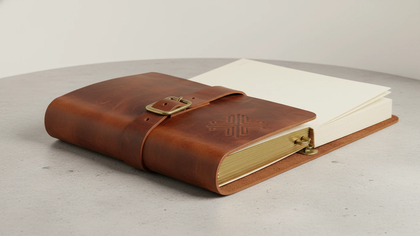 Refillable Leather Journal