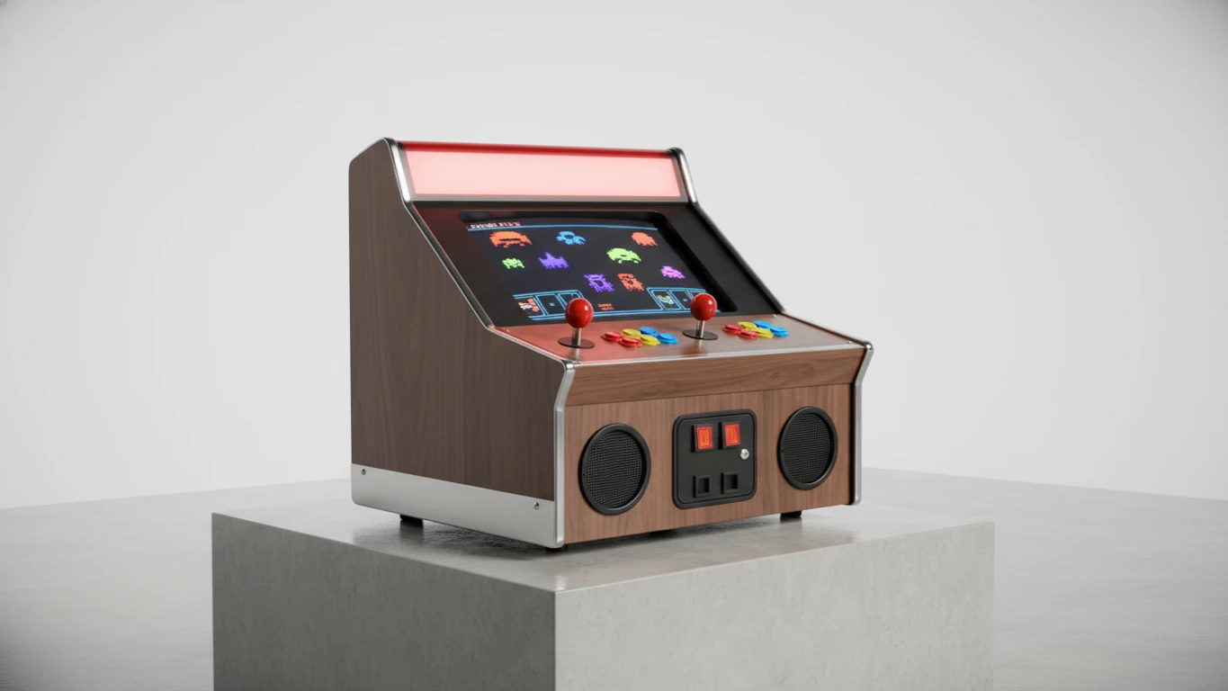 Retro Tabletop Arcade Console