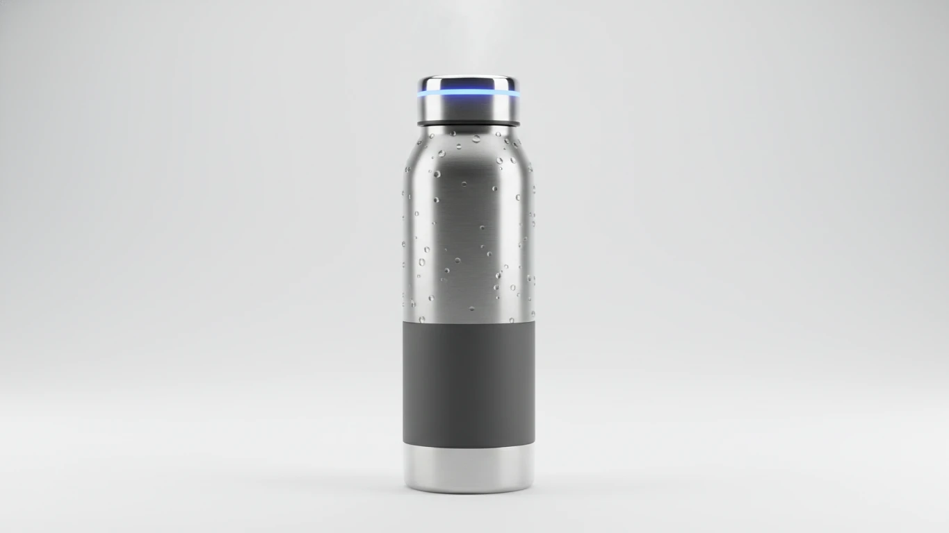 Self-Cleaning Insulated Water Bottle