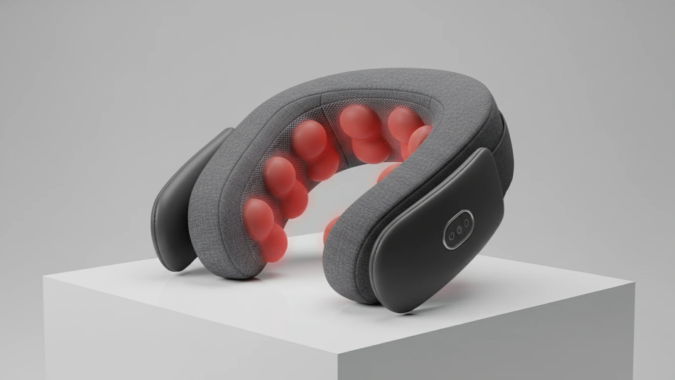 Shiatsu Heat-Therapy Neck Massager